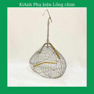 Lồng bẫy chim khuyên chất liệu inox lồng bẫy khuyên, lụp khuyên bền đẹp giá rẻ siêu nhạy