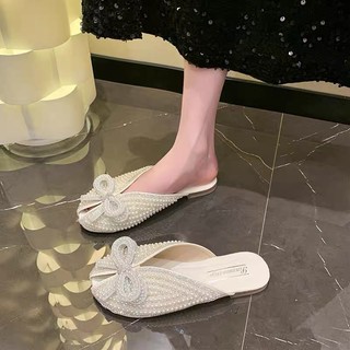 Dép sục ngọc nơ
