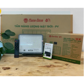 Đèn chiếu pha năng lượng mặt trời RẠNG ĐÔNG CP02.SL.RF 50W Model: CP02.SL.RF 50