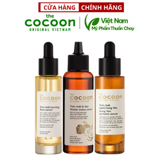 Tinh chất serum Cocoon giúp giảm mụn, làm sáng da , mờ thâm và cấp nước 70ml ( bí đao / nghệ / hoa hồng )