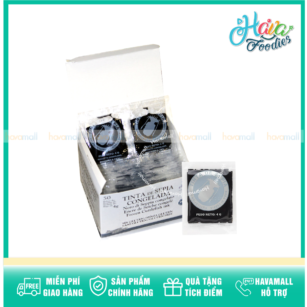 Sốt Túi Mực Bạc Norma Squid INK 4ml (một gói 4ml)