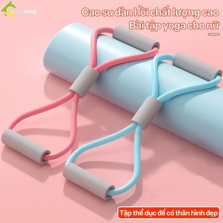 Dụng cụ tập Enlee Số 8 PIKUP, dây đàn hồi kháng lực chất lượng hỗ trợ Tập yoga / Thể Thao Trong Nhà