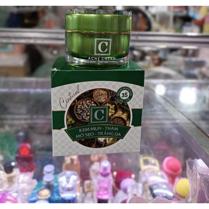Kem thảo dược centural mụn thâm trăng da 25g