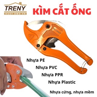 Dao cắt ống nhựa, kéo cắt ống nhựa - cắt được ống nhựa mềm, cứng khác nhau, cắt kích thước ống tối đa 42mm