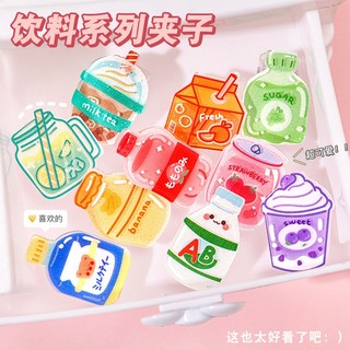 Ghim kẹp giấy mini, kẹp tài liệu, giấy note hình lon nước ngọt - Tiệm nhỏ 2002