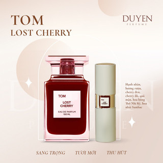 Nước hoa nam nữ tom lost cherry sang trọng tươi mới thu hút duyenperfume
