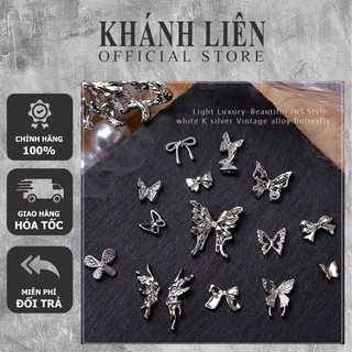 Charm mix các mẫu set 20viên- charm các loại mix vàng bạc trang trí móng nail hot hit