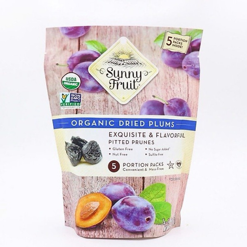 Mận khô Hữu cơ Sunnyfurit 150g