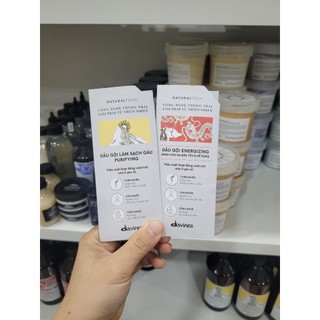 Dầu Gội Xả Gói Dùng Thử Mini Davines