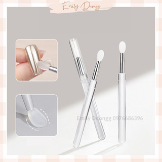Cọ silicon chà tráng gương nail, bút chà tráng gương silicon