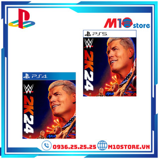 Đĩa game WWE 2k24 PS5 & PS4