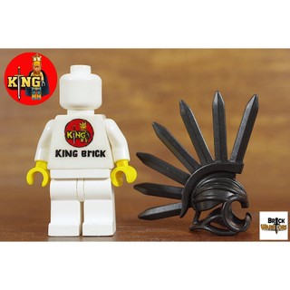 BRICKWARRIORS Bladed Helm (Black) Phụ kiện đồ chơi LEGO