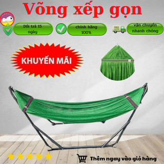 Võng xếp sơn tĩnh điện kiểu cỡ người lớn