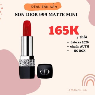 Son Dior 999 matte unbox