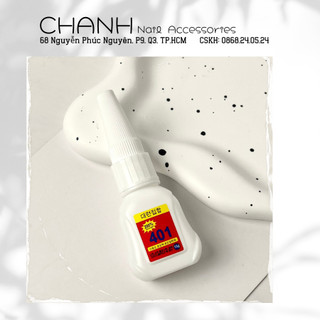 Keo dán móng 401 chính hãng bản mới 15g siêu chắc, đính đá siêu bền Keo Dán Móng 401 Mẫu Mới, keo dán móng đính đá.