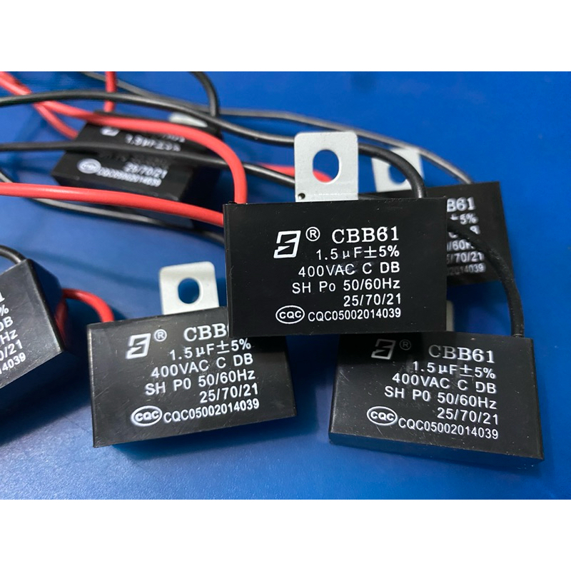 Tụ Quạt 1,5MF Đai Bắt Ốc