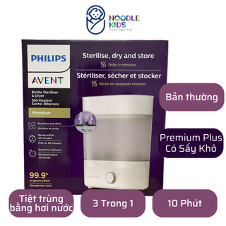 Philips avent máy tiệt trùng bình sữa 3 trong 1 scf291/00 - scf293/00 premium plus