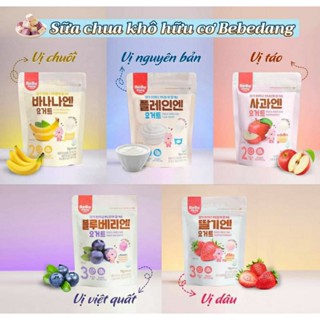 Sữa chua khô trái cây sấy lạnh Bebedang Hàn Quốc cho bé 16g