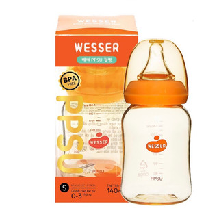 Bình sữa Wesser Ppsu 140 cổ hẹp