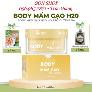 Kem Body H2O - Body Mầm Gạo Lên Men Sica White