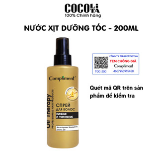 Nước xịt dưỡng tóc Compliment oil therapy 200ml