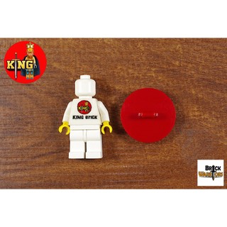 BRICKWARRIORS Viking Shield (Dark Red) Phụ kiện đồ chơi LEGO