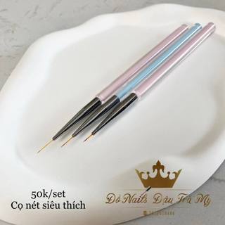 Phụ kiện nail - set cọ nét 3 cây n523