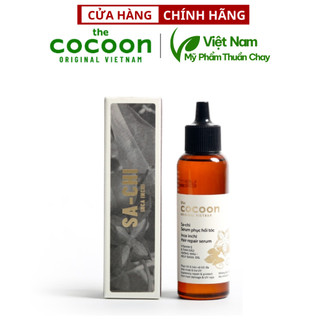Serum Tóc Cocoon Sachi Phục hồi tóc hư tổn, khô xơ, chẻ ngọn 70ml - Mỹ phẩm thuần chay Việt Nam