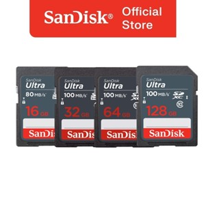 Thẻ nhớ SD Sandisk Ultra GN3 16GB /32GB /64GB /128GB 100MB/s UHS-I (cho máy ảnh)