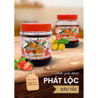 Mứt dâu tắc xí muội phát lộc