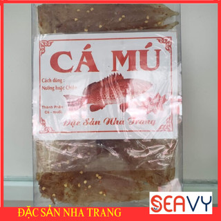 🐟🌶️ khô cá mú đỏ phi lê tẩm gia vị, chiên nướng đặc sản nha trang, 400 gram - seavy 🐟🌶️