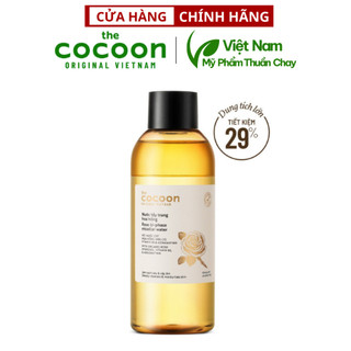 Nước tẩy trang hoa hồng cocoon 310ml (rose micellar water) - Mỹ phẩm thuần chay Việt Nam
