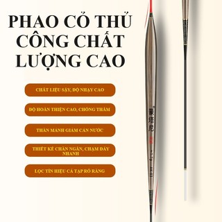 phao cỏ câu rô phi, phao câu cá, câu dài