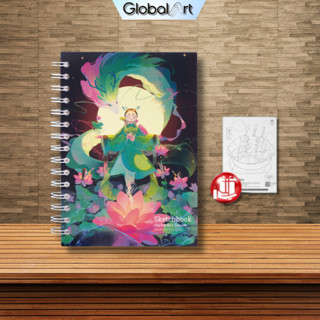 Sổ Vẽ Phác Thảo 190gsm SEN A4/A5 Ong Mặt Bự, Sổ Phác Thảo Sketchook Chuyên Dụng Không Kỵ Tẩy Kèm Tranh Line Art