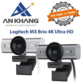 Webcam logitech mx brio 4k ultra hd - hàng chính hãng