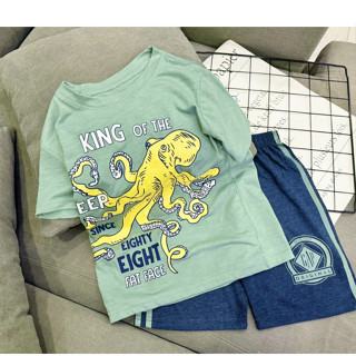 12 đến 40kg Sale sả hàng Bộ quần áo bé trai  size đại thun cotton VNXK Jennie kids J490