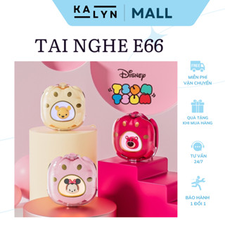  Tai Nghe Disney E66 Bluetooth 5.3 Không Dây Âm Thanh Chất Lượng Cao Gấu Dâu Mickey Minnie Siêu Dễ Thương  KALYN MALL  