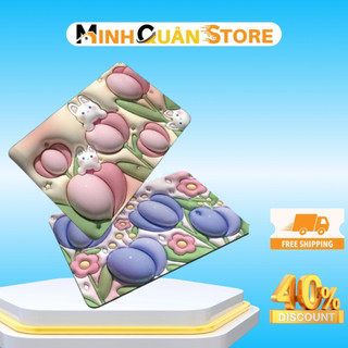 Thảm lau chân in hình 3D,2D siêu cute, thảm chùi chân siêu thấm nước