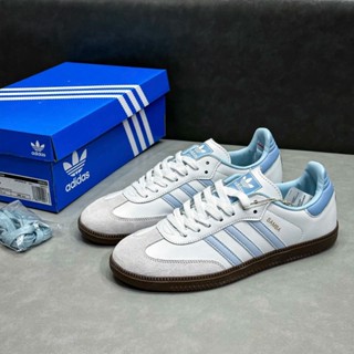Giày Adidas Samba Classic Xanh Ngọc nam nữ_giày Samba bản cao cấp Trung full phụ kiện fullbox fullsize 36-43