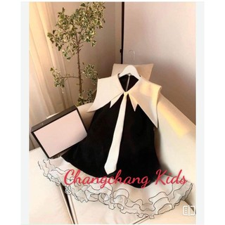 Đầm bé gái thiết kế baby doll dự tiệc cho mẹ và bé size đại 3,4,5,6,7,8,9,10,12,13,14,15 tuổi