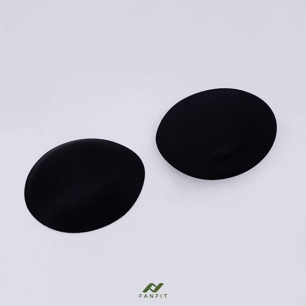 Mút nâng ngực cao cấp mẫu Oval cho áo bra thể thao tập Gym Yoga Pilates FANFIT FFUW001 - Nâng, định hình ngực - FANFIT