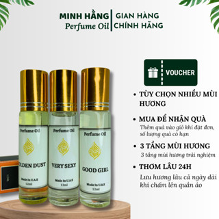 Tinh dầu nước hoa dubai PEMIKI  dành cho nam và nữ 12ml dạng lăn  lưu hương dai - Minh Hằng Perfume