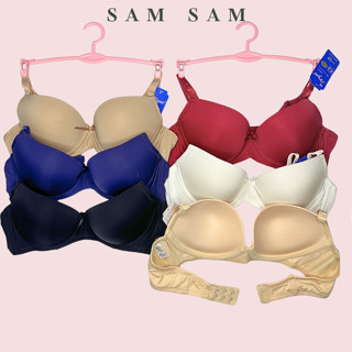 Áo ngực có gọng đệm mút mỏng 1cm nâng tạo khe chống chảy xệ cúp B trơn hợp mặc ao dài Sam Sam hàng Việt Nam