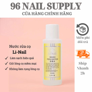 Nước Rửa Cọ Gel, Cọ Bột Chuyên Dụng - Nước Giặt Cọ Phục Hồi Có Dưỡng