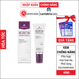 Kem Chống Nắng NEORETIN Discrom Control Gelcream SPF 50 Bảo Vệ Da Tối Ưu