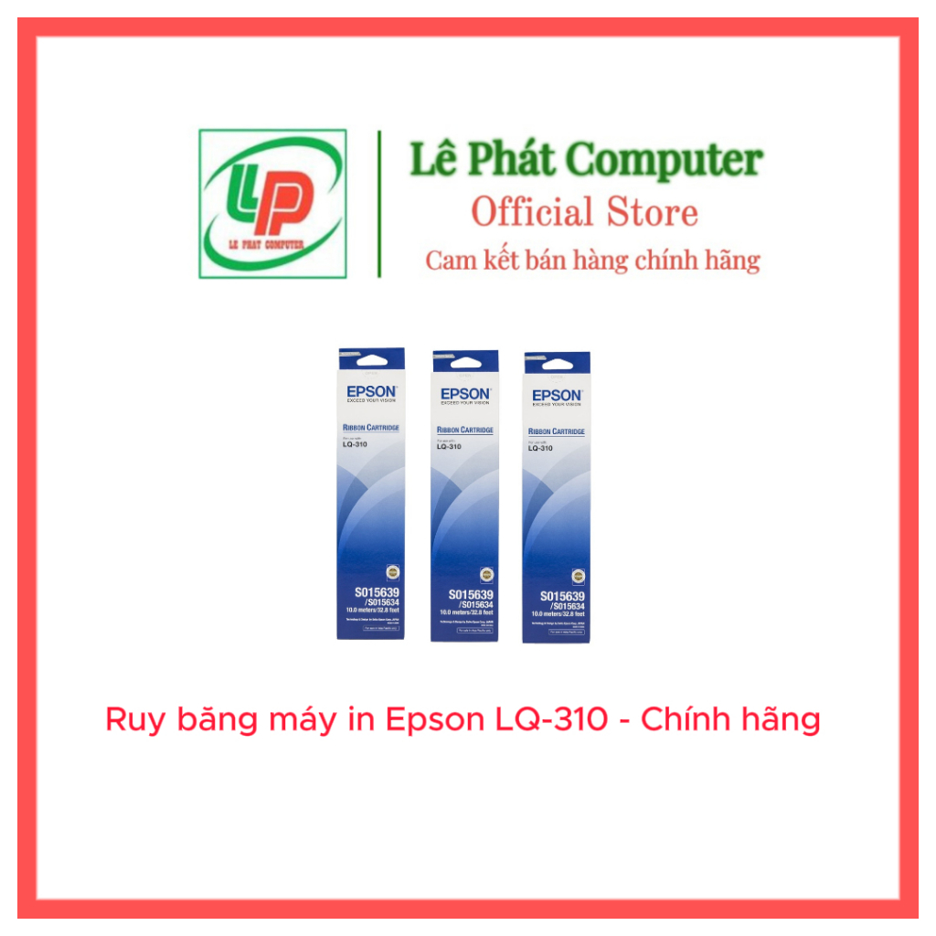 Ruy băng máy in kim Epson LQ310 (C13S015639) - Hàng chính hãng Epson