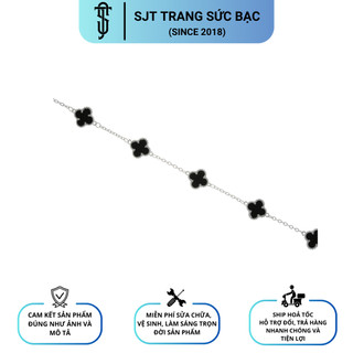Lắc tay multi black charms