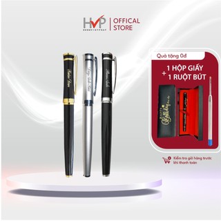 Bút kim loại HVP khắc tên,logo,câu chúc theo yêu cầu - Bút khắc tên làm quà tặng sinh nhật cho thầy cô,bạn bè,Sếp-BKV12