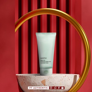 SỮA RỬA MẶT TRÀ XANH INNISFREE GREEN TEA HYDRATING AMINO ACID CLEANSING FOAM LÀM SẠCH SÂU VÀ CUNG CẤP ẨM CHO DA