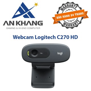 Webcam Logitech C270 HD - Hàng Chính Hãng